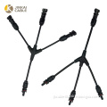 Waterproof IP67 Solar Connectors: Automatic Locking DC 1000V 30A for PV Systems